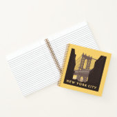 ニューヨークシティ |ブルックリン・ブリッジ ノートブック (内部)