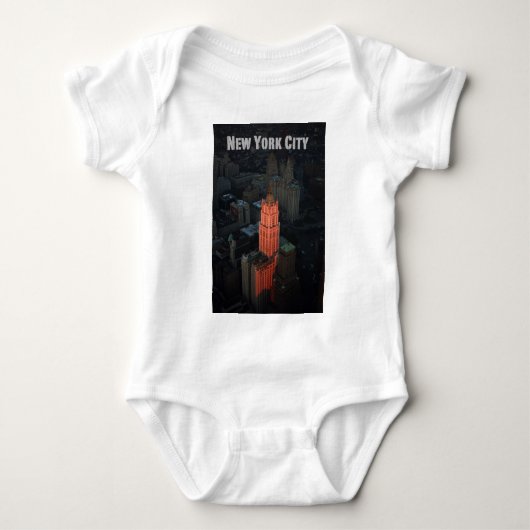 ニューヨークシティ ベビーボディスーツ (正面)