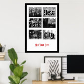 ニューヨークシティ ポスター (ホームオフィス)