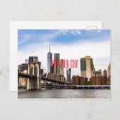 ニューヨークシティ ポストカード (正面/裏面)