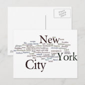 ニューヨークシティ ポストカード (正面/裏面)