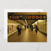 ニューヨークシティ ポストカード (正面/裏面)