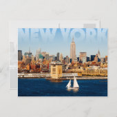 ニューヨークシティ ポストカード (正面/裏面)