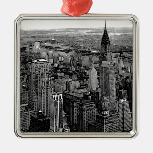 ニューヨークシティ メタルオーナメント (正面)