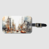 ニューヨークシティ ラゲッジタグ (正面横)