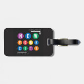 ニューヨークシティ ラゲッジタグ (裏面横)