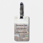 ニューヨークシティ ラゲッジタグ (裏面縦)