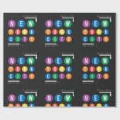 ニューヨークシティ ラッピングペーパー (フラット)