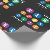 ニューヨークシティ ラッピングペーパー (角)