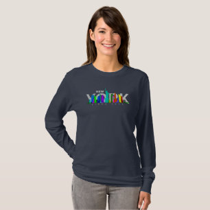 ニューヨークシティ レディース ロングスリーブ Tシャツ