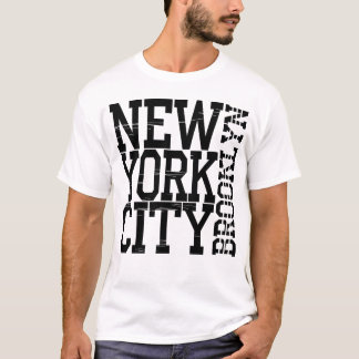 ニューヨークシティ ヴィンテージ ダストレス タイポグラフィーTシャツ Tシャツ