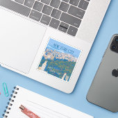 ニューヨークシティ |中央楽しむ公園 シール (ノートパソコンとiPhone)