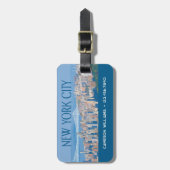 ニューヨークシティ |中央楽しむ公園 ラゲッジタグ (正面縦)