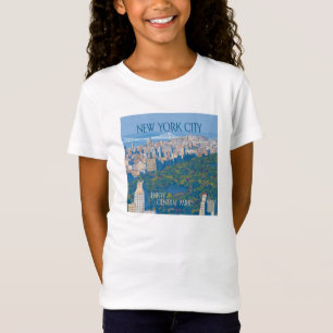 ニューヨークシティ  中央楽しむ公園 Tシャツ
