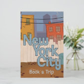 ニューヨークシティ 便箋 (スタンド正面)