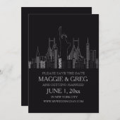 ニューヨークシティ　保存日程のお知らせ セーブザデート (正面/裏面)