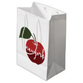 ニューヨークシティ|大きいApple ミディアムペーパーバッグ (裏面アングル)