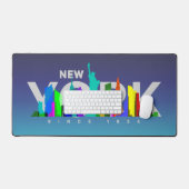 ニューヨークシティ |大人 デスクマット (キーボード&マウス)