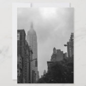 ニューヨークシティ 招待状 (裏面)