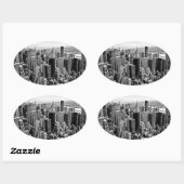 ニューヨークシティ 楕円形シール (シート)