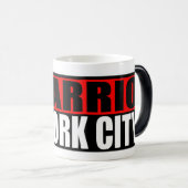 ニューヨークシティ"Elバリオ"のコーヒー・マグ モーフィングマグカップ (正面右)