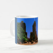 ニューヨークシティ(Flatiron)のマグ コーヒーマグカップ (正面左)