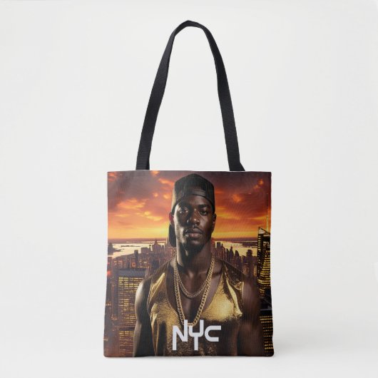 ニューヨークシティ - NYC トートバッグ (正面)