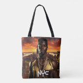 ニューヨークシティ - NYC トートバッグ (裏面)