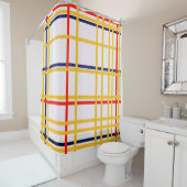 ニューヨークシティI |ピートモンドリアン | シャワーカーテン (インサイチュ)