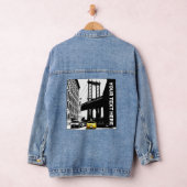 ニューヨークシティNYCイエロータクシブルックリンウォメンズ デニムジャケット (ハンガー)