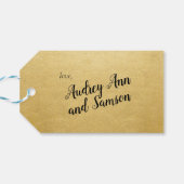 ニューヨークシティNYCスカイラインウェルカムギフトメッセージカード ギフトタグ (裏面横)