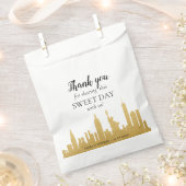 ニューヨークシティNYCスカイライントリートグッド フェイバーバッグ (クリップ留めされた状態)