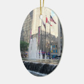 ニューヨークシティNYCファウンテンシックスアベニュー写真 セラミックオーナメント (左)