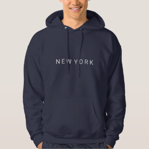 ニューヨークシティNYCフード付きスウェットシャツ パーカ