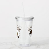 ニューヨークシティNYCブラックアンドホワイトクッキー アクリルタンブラー (左)