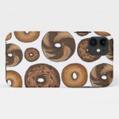 ニューヨークシティNYCベーゲルベーゲルブレックファーストフードケース Case-Mate iPhoneケース (裏面(横))