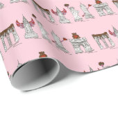 ニューヨークシティNYCラブバレンタインズデイランドマークス ラッピングペーパー (ロールコーナー)