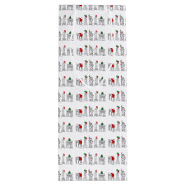 ニューヨークシティNYCランドマーククリスマスクリスマスワインバッグ ワインギフトバッグ