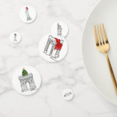 ニューヨークシティNYCランドマーククリスマスホリデイ コンフェッティ (グループ)