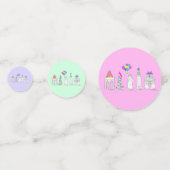 ニューヨークシティNYCランドマークス誕生日パーティー コンフェッティ (正面)