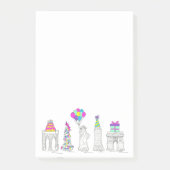 ニューヨークシティNYCランドマークス誕生日パーティー ポストイット (正面)