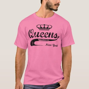 ニューヨークシティNYC、黒女王 Tシャツ