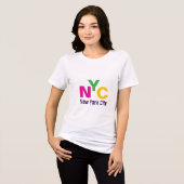 ニューヨークシティTシャツ トライブレンドTシャツ (正面全面)