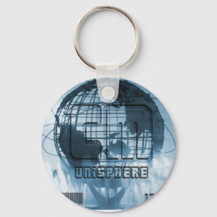ニューヨークシティUnisphereの地球 キーホルダー