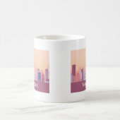 ニューヨークシティUSAパステルトラベル コーヒーマグカップ (中央)