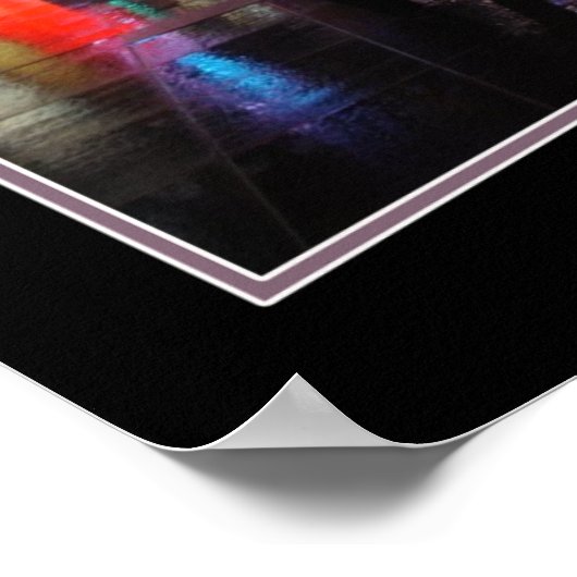 ニューヨークシティW/レーガン引用文 – 額縁プリント ポスター (角)