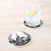 ニューヨークスカイラインダマスクコースター コースター (側面)