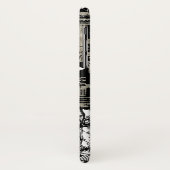 ニューヨークスカイラインダマスクバーンウッドつる植物 Case-Mate iPhoneケース (裏面/左)