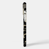 ニューヨークスカイラインダマスクiPhoneケース Case-Mate iPhoneケース (裏面 / 左)