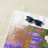 ニューヨークスカイライン – レインボー ビーチタオル (インサイチュ)